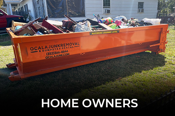 Dumpster Rentals for Home Owners in Silver Springs, Florida